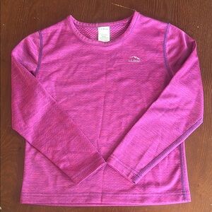 L.L. Bean Kids Insulated Base Layer Top size M/5-6